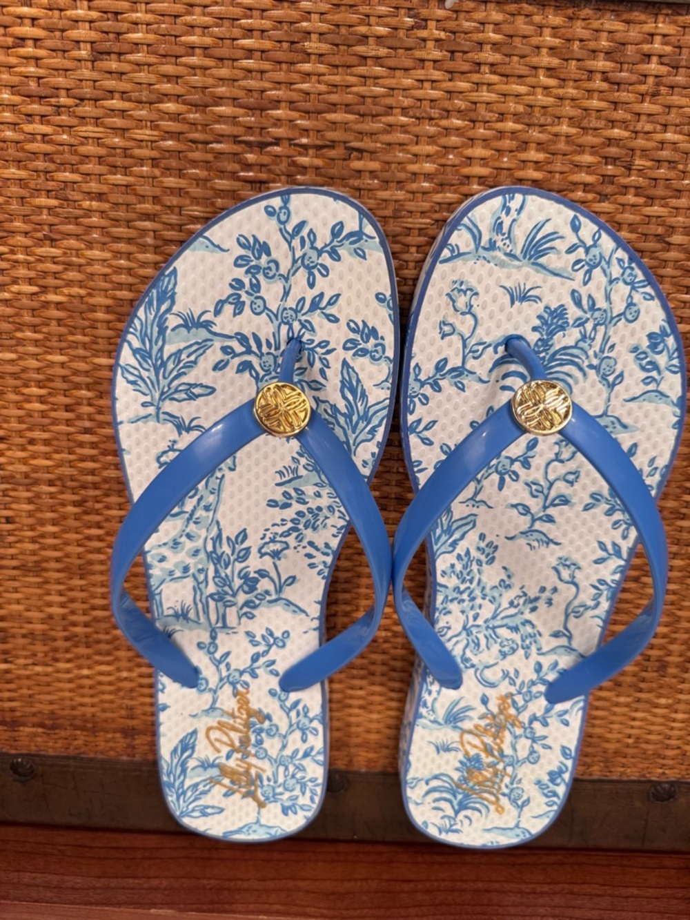 Lilly Pulitzer Flip Flops